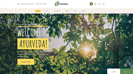 Herbal WordPress Theme