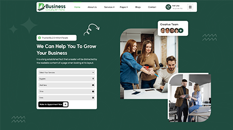 Business Consultant WordPress Theme