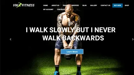 Premium Fitness WordPress Theme