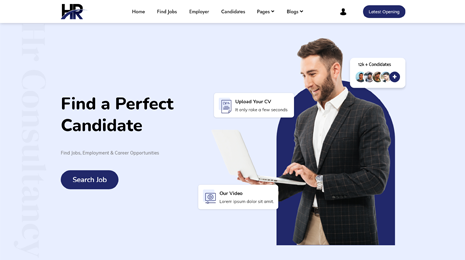 Job Consultancy WordPress Theme