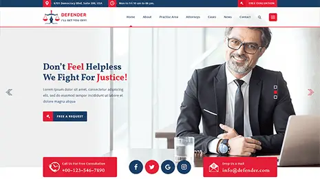 Law Firm WordPress Theme