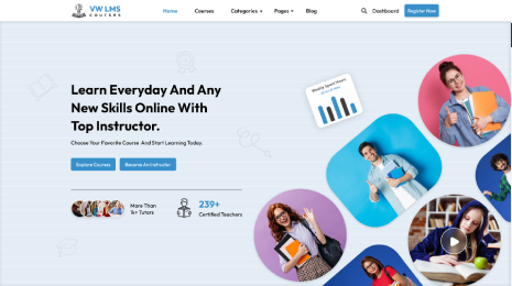 LMS Education WordPress Theme