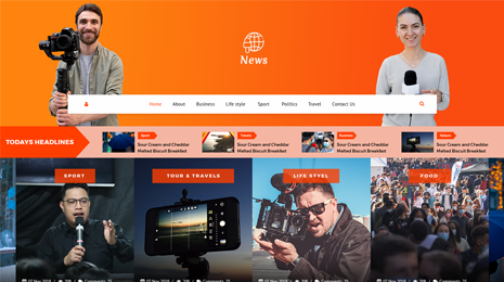 News WordPress Theme