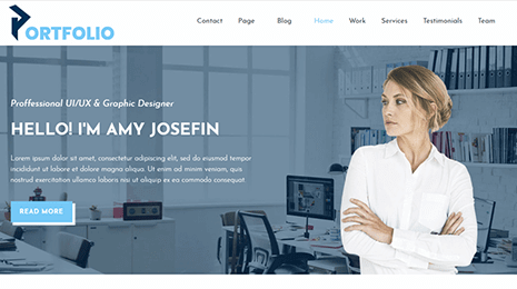 WordPress Portfolio Theme