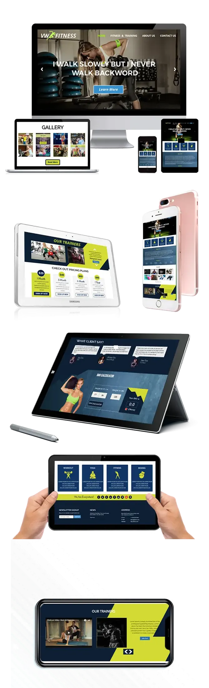 Premium Fitness WordPress Theme