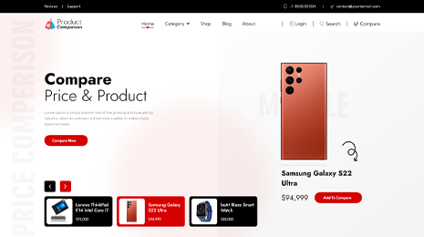 Price Comparison WordPress Theme