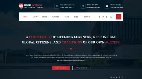 School WordPress Theme