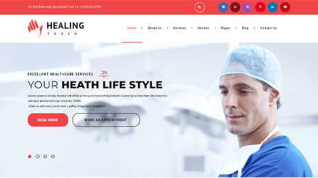 Healing Touch WordPress Theme