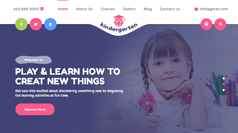 Kindergarten WordPress Theme