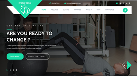 Physical Therapy WordPress Theme