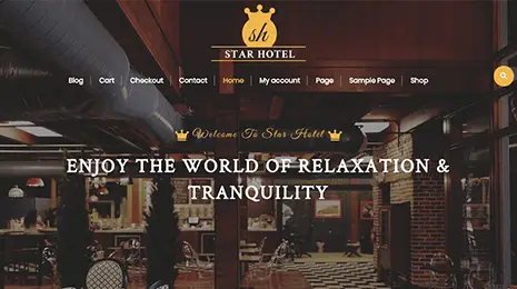 WordPress Hotel Theme