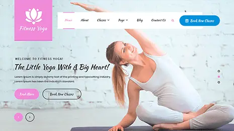 Yoga WordPress Theme